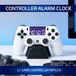 Playstation Controller Alarm Clock with LCD Display