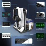 PS5 Storage and Cooling Station with Controller Charging