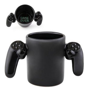 Game Over Coffee Mug with Controller Handle