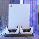 PS5 Cooling Stand & Dual Controller Charger