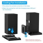 FYOUNG Cooling Stand for Xbox Series X & Headset