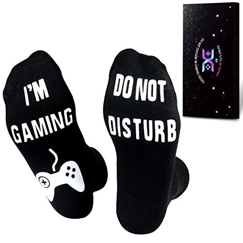 Funny Gamer Do Not Disturb Socks for All