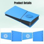Light Blue Faceplate Cover for PS5 Slim Console