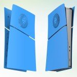 Light Blue Faceplate Cover for PS5 Slim Console