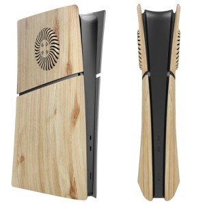 Woodgrain Faceplate for PS5 Slim Console