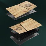 Woodgrain Faceplate for PS5 Slim Console
