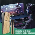 Woodgrain Faceplate for PS5 Slim Console
