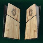 Woodgrain Faceplate for PS5 Slim Console