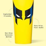 Marvel Wolverine Travel Coffee Mug with Lid