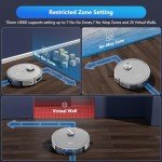 Tikom L9000 Robot Vacuum and Mop Combo