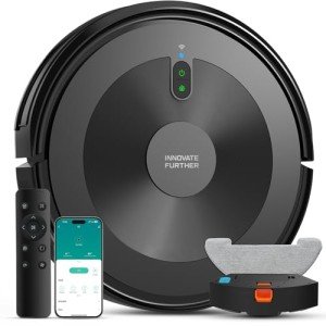 2-in-1 Robot Vacuum and Mop with Strong Suction