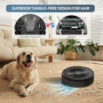 2-in-1 Robot Vacuum and Mop with Strong Suction