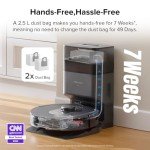 Roborock Q5 Max+ Robot Vacuum with Self-Empty Dock