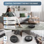 2-in-1 Robot Vacuum and Mop with Strong Suction