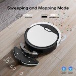 KIPVVO V3 Robot Vacuum Mop Combo with App Control