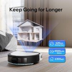 KIPVVO V3 Robot Vacuum Mop Combo with App Control