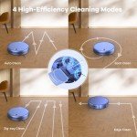 WiFi Robot Vacuum Mop Combo for Hard Floors