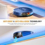 2-in-1 Robot Vacuum and Mop Combo with App