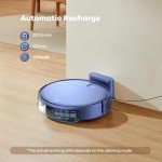 WiFi Robot Vacuum Mop Combo for Hard Floors