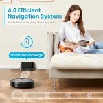 ROPVACNIC 3000Pa Robot Vacuum with Smart Control