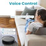 ROPVACNIC 3000Pa Robot Vacuum with Smart Control