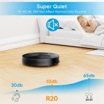 Ecodlet Slim Robot Vacuum with Strong Suction