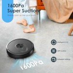 Smart Robot Vacuum Mop Combo for Pet Hair