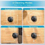 Ecodlet Slim Robot Vacuum with Strong Suction