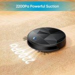 Ecodlet Slim Robot Vacuum with Strong Suction