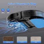 Tikom Robot Vacuum Mop Combo with Powerful Suction