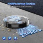 Tikom Robot Vacuum Mop Combo with Powerful Suction