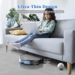 Tikom Robot Vacuum Mop Combo with Powerful Suction