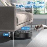 Ecodlet Slim Robot Vacuum with Strong Suction