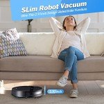 Smart Robot Vacuum Mop Combo with WiFi & Alexa