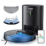 Laresar Clean Robot Vacuum Mop Combo with Self-Emptying
