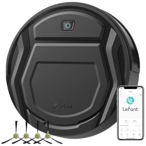 Lefant M210 Robot Vacuum Mop with Wi-Fi Control