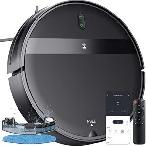 Smart Robot Vacuum Mop Combo with WiFi & Alexa