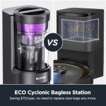 Eureka E10s Robot Vacuum Mop Combo with Self-Emptying