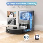 AIRROBO Self-Emptying Robot Vacuum and Mop Combo