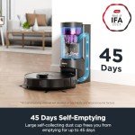 Eureka E10s Robot Vacuum Mop Combo with Self-Emptying
