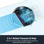 Eureka E10s Robot Vacuum Mop Combo with Self-Emptying