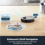 Eureka E10s Robot Vacuum Mop Combo with Self-Emptying
