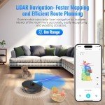 Giomre 3-in-1 Self-Emptying Robot Vacuum Mop