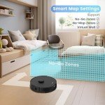 AIRROBO Self-Emptying Robot Vacuum and Mop Combo