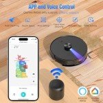 Giomre 3-in-1 Self-Emptying Robot Vacuum Mop