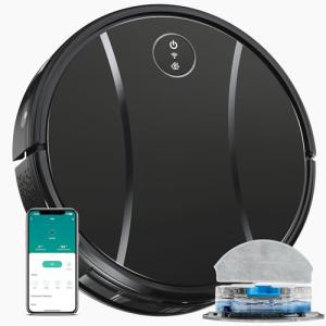 Tipdiy 4200Pa Robot Vacuum and Mop Combo