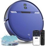 Smart Robot Vacuum and Mop Combo with App Control