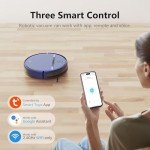 Smart Robot Vacuum and Mop Combo with App Control