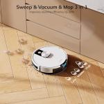ILIFE A12 Pro Robot Vacuum Mop with Self-Emptying