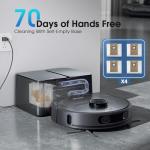 3-in-1 Robot Vacuum Mop with Self-Emptying Base